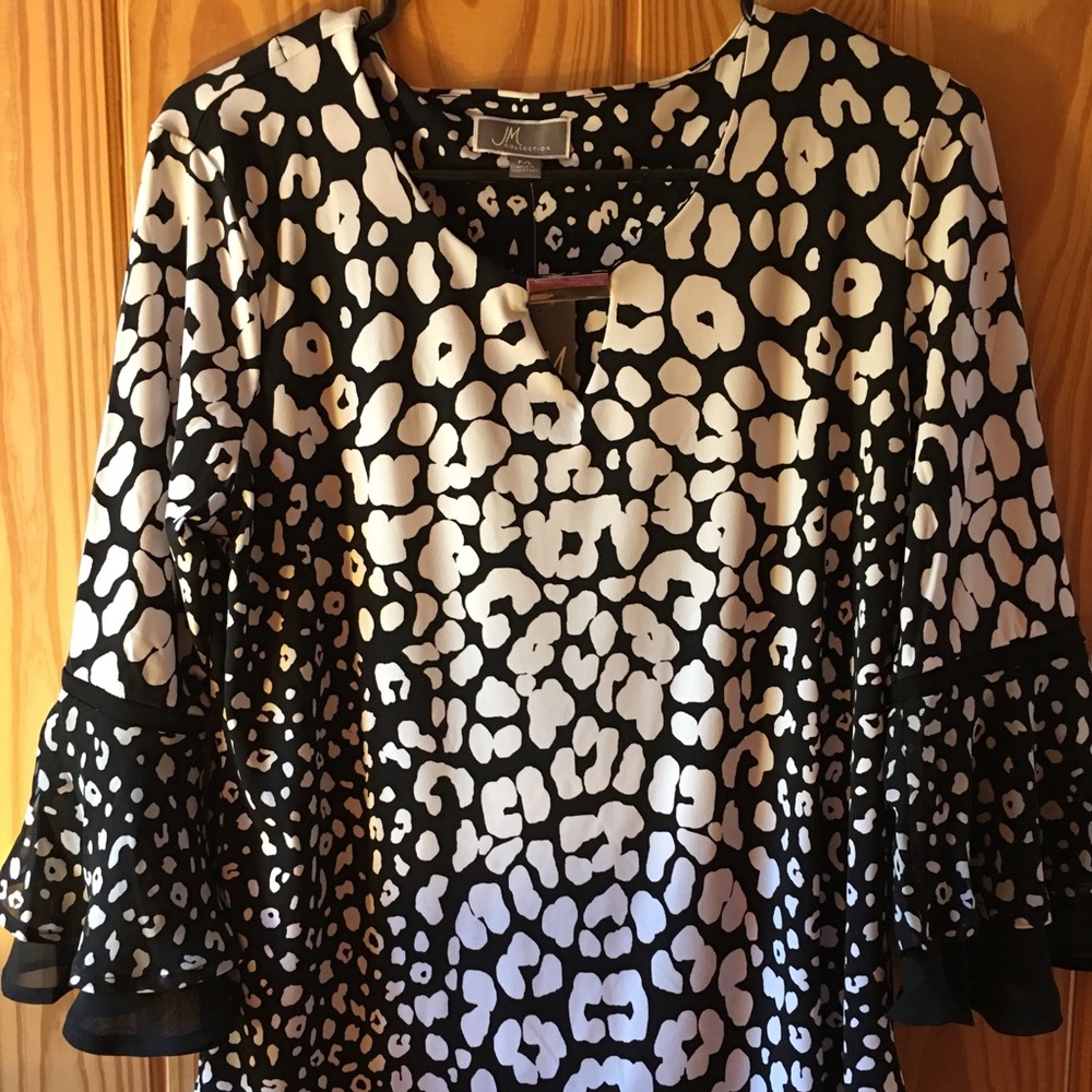 Blouse JM Collection - Picture 6 of 8